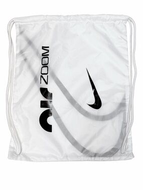 Nike Air Zoom White Drawstring Gymsack Backpack Dust Bag